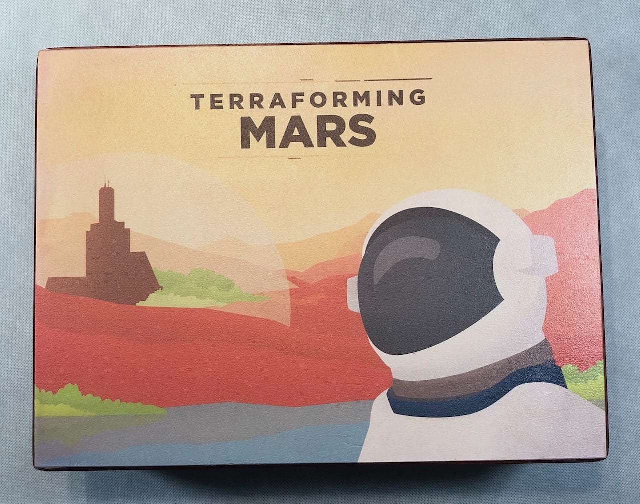 Geek Mod Terraformace Marsu box na hru dřevěný velký
