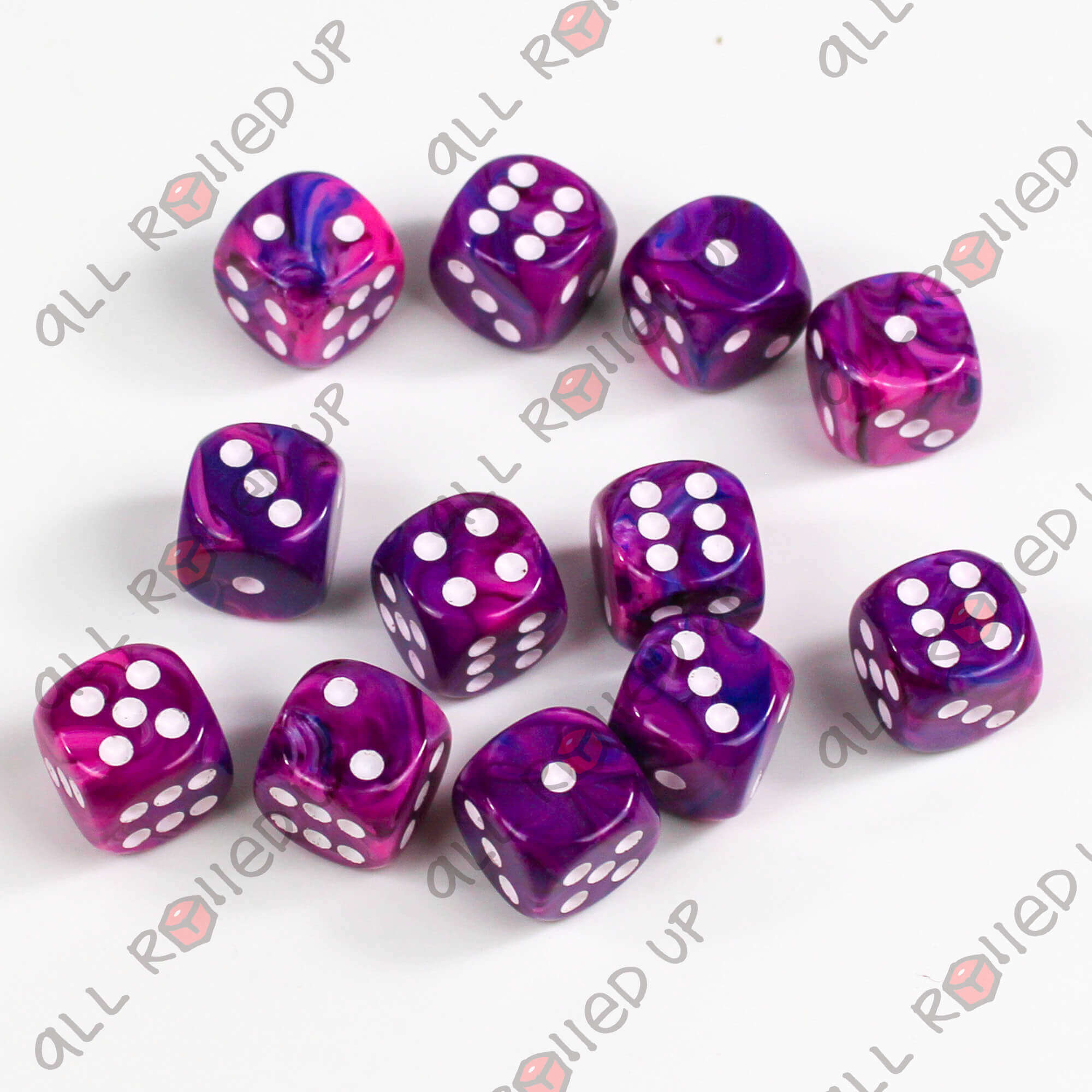 Chessex Festive CHX27657 kostky fialové 12 ks