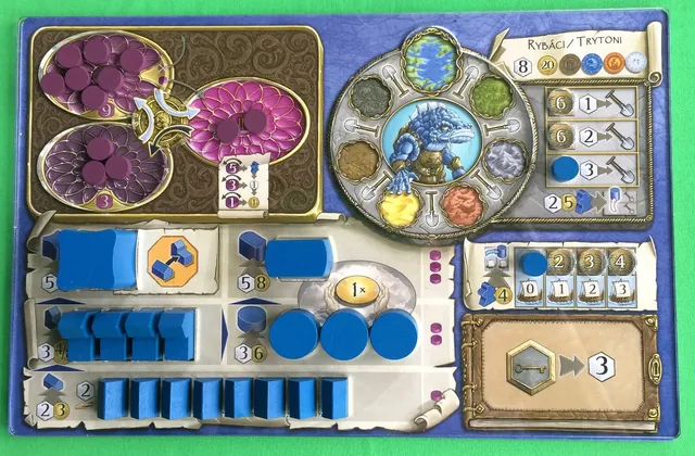 Geek Mod Terra Mystica plexi organizér na desku 3 mm