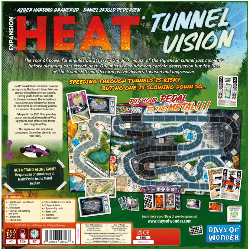 Heat Tunnel Vision Španělsko Nizozemsko rozšíření hry
