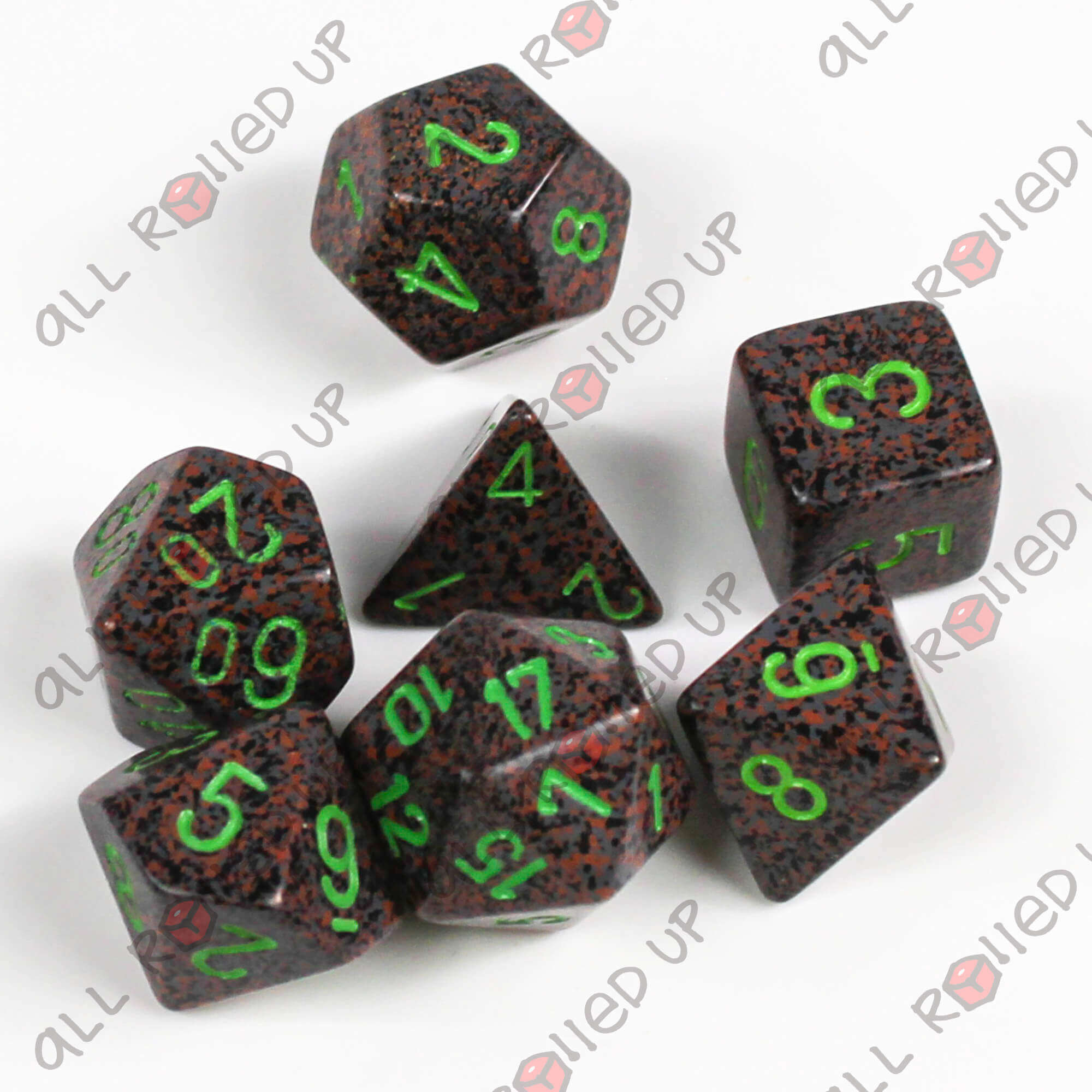 Chessex Speckled Earth sada 7 polyedrických kostek