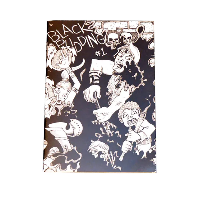 Square Hex Black Pudding Issue 1 RPG zine 28 stran