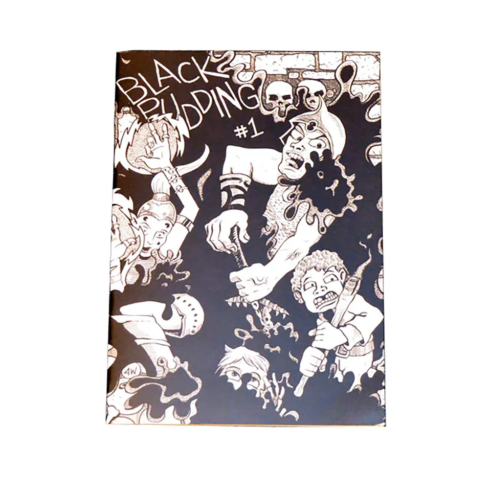 Square Hex Black Pudding Issue 1 RPG zine 28 stran