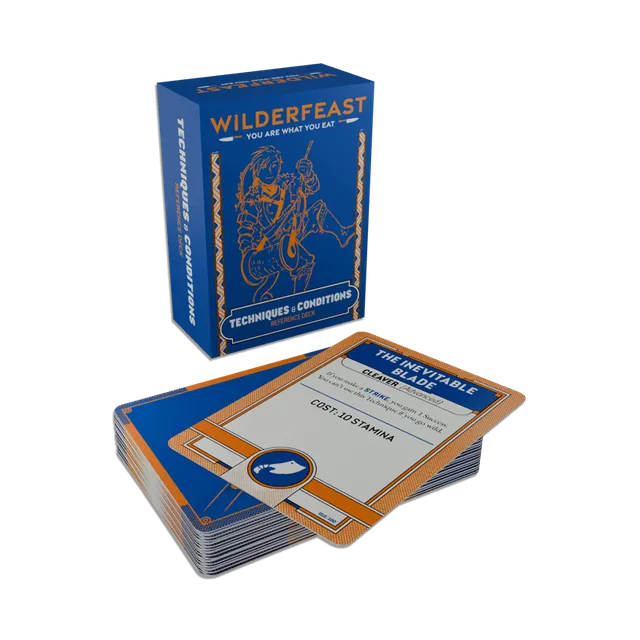 Horrible Games Wilderfeast Techniques referenční balíček karet
