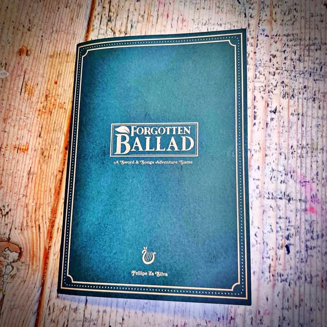 All Rolled Up Forgotten Ballad Zine stolní RPG 52 stran