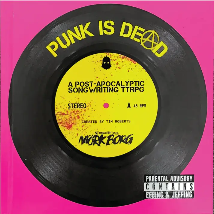 All Rolled Up Punk is Dead RPG příručka hra