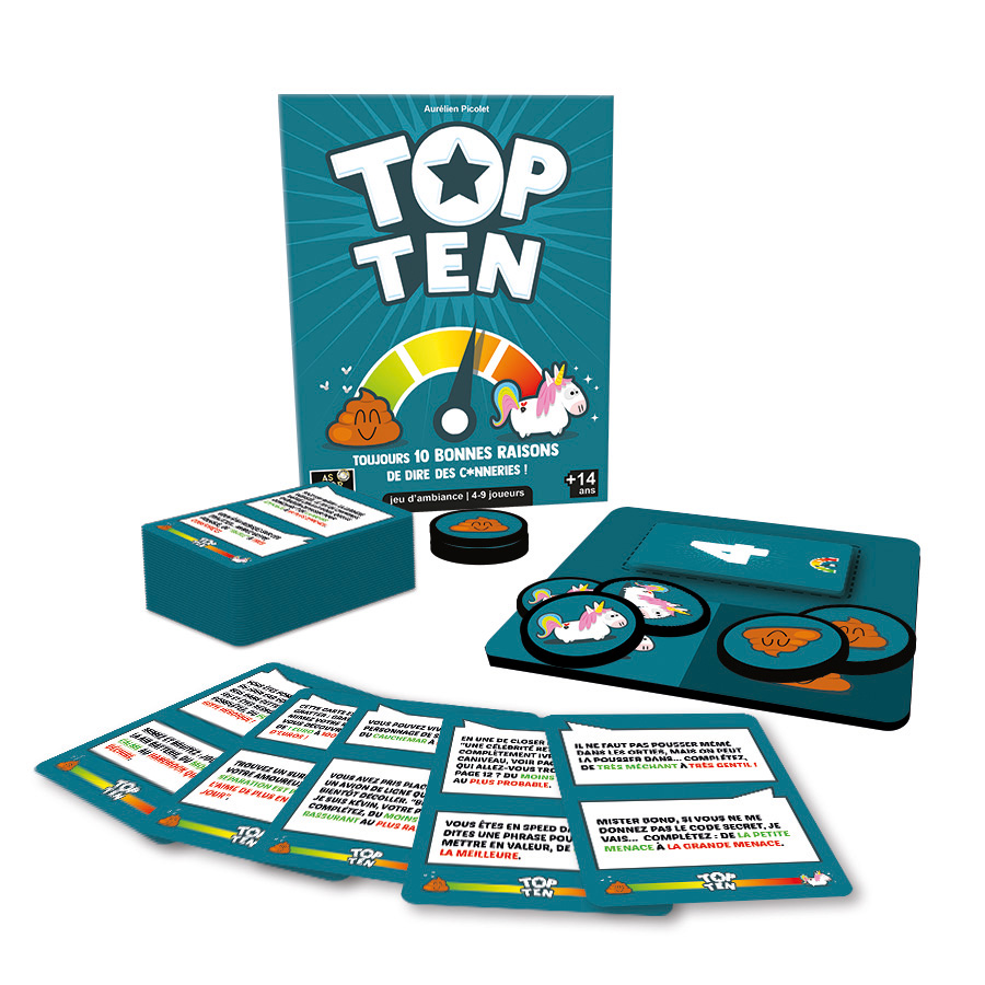 Cocktail Games Top Ten párty hra kooperativní