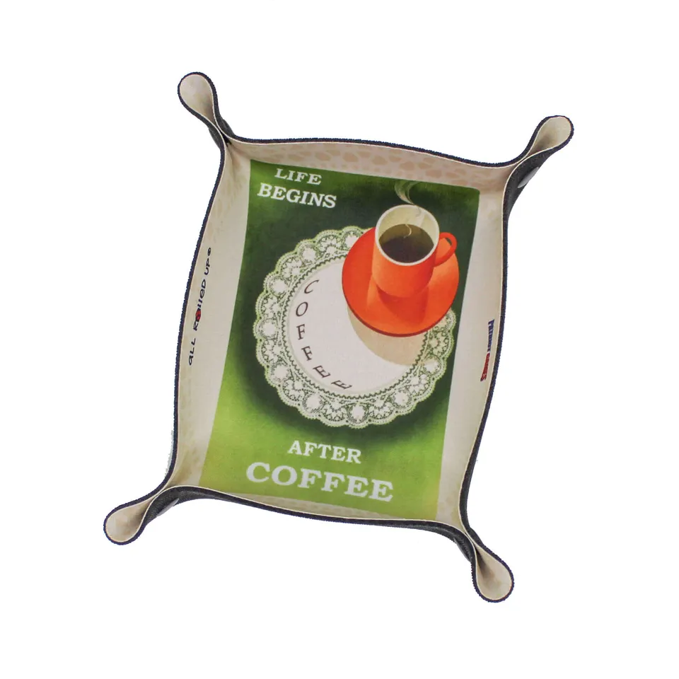 All Rolled Up Life Begins after Coffee miska na kostky 190 mm