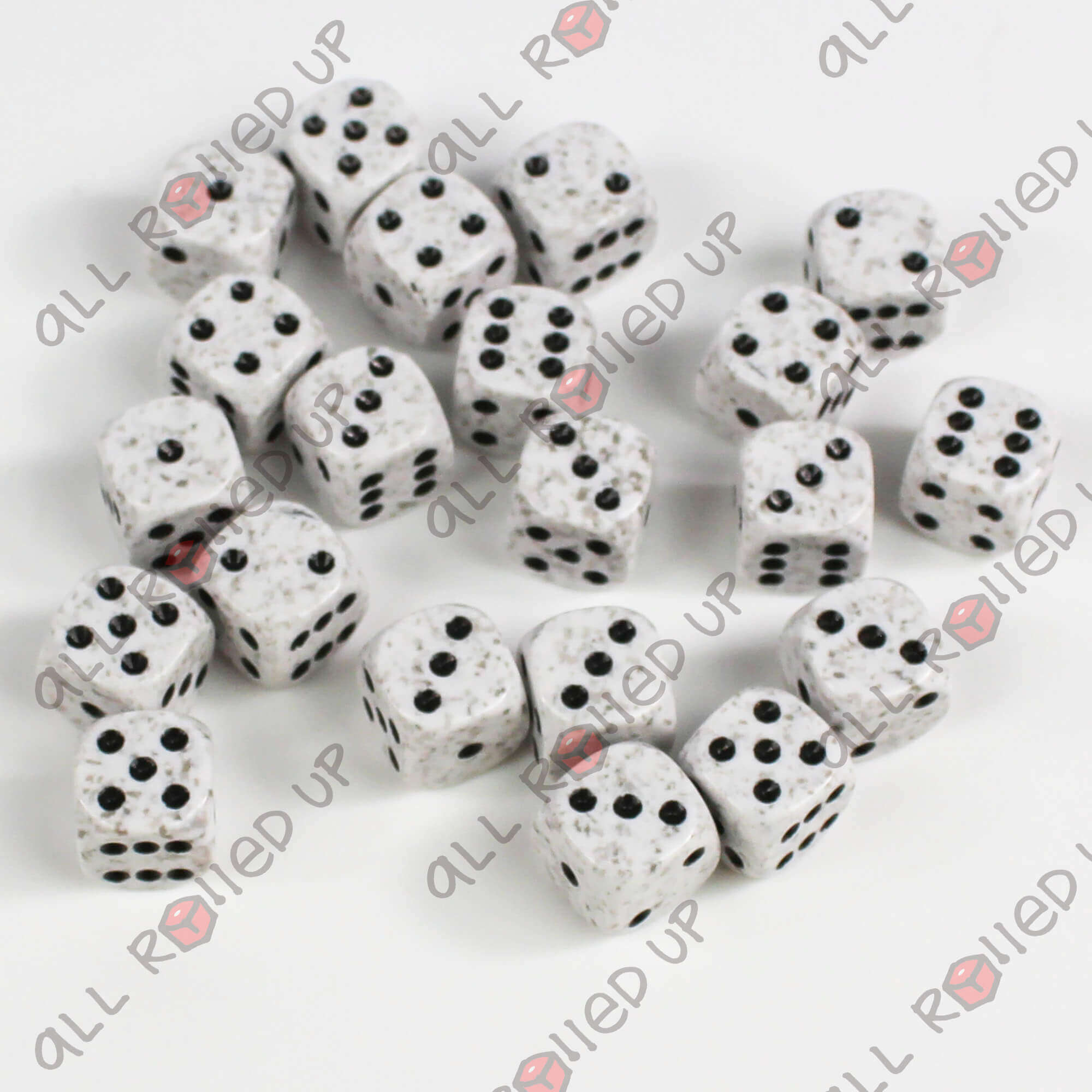 Chessex Speckled D6 sada kostek 36 ks 12 mm Arctic Camo