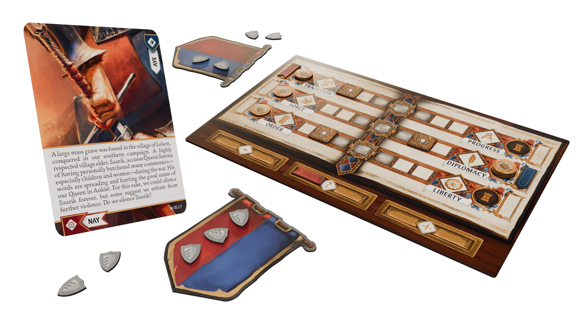 Horrible Games The Queen’s Dilemma desková hra příběhová