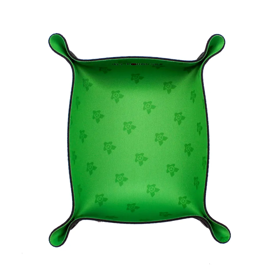 All Rolled Up Compact Meeple Green hod na kostky neopren