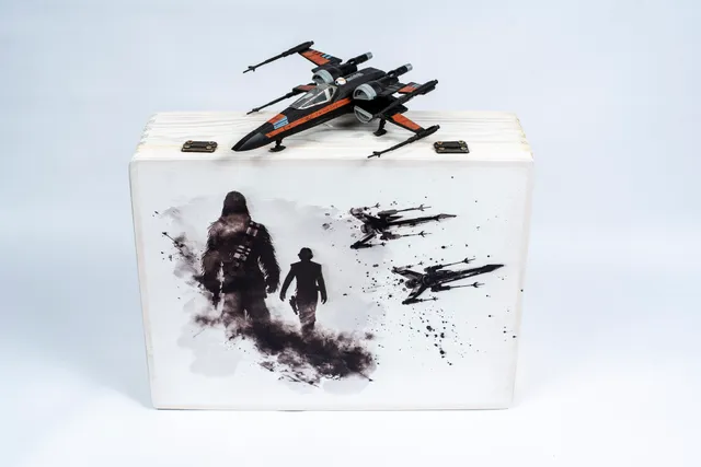 Geek Mod Star Wars bedna na karty bílá 1400 ks