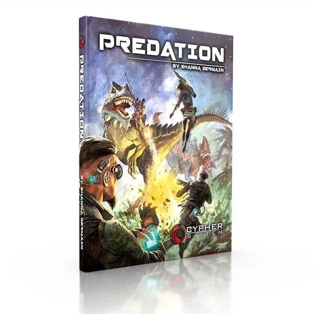 Monte Cook Predation Cypher System RPG příručka