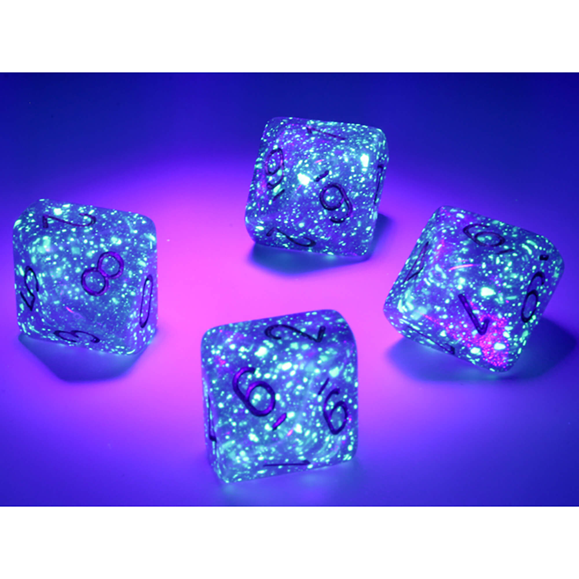 Chessex Borealis Royal Purple Gold sada D10 kostek 10 ks