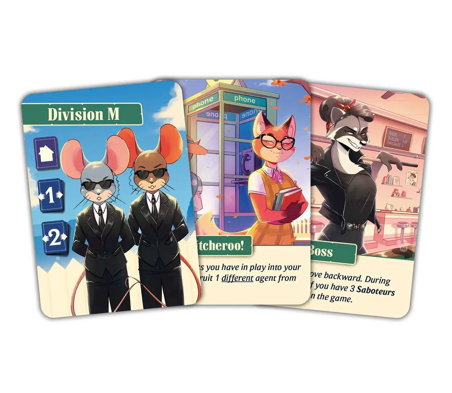 Agent Avenue M Division rozšíření karetní hry Nerdlab