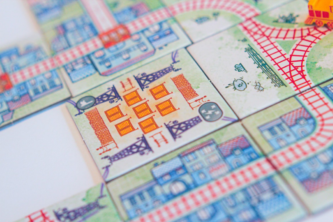 Horrible Games Railroad Tiles Energy Expansion rozšíření