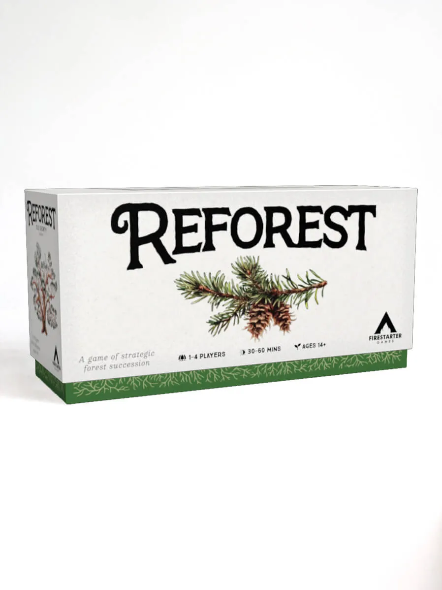 Reforest Old Growth karetní hra strategická lesní
