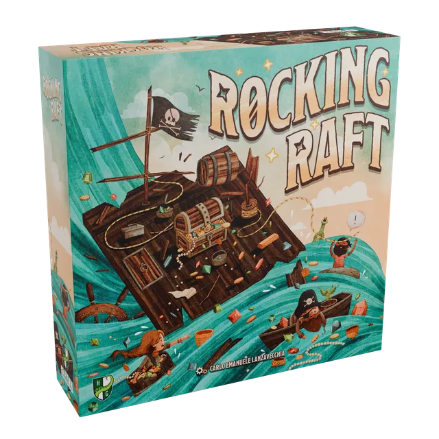 Horrible Games Rocking Raft desková hra pirátská