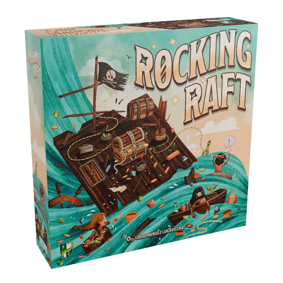 Horrible Games Rocking Raft desková hra pirátská