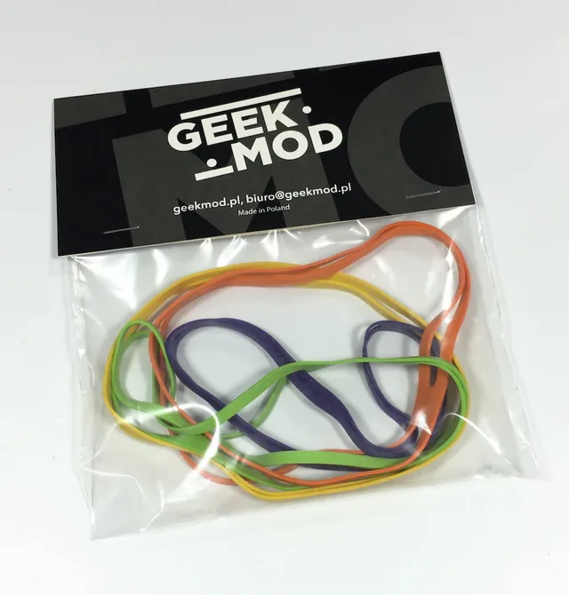 Geek Mod gumičky na krabice 4 ks barvy