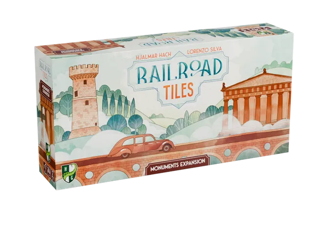 Horrible Games Railroad Tiles Monuments rozšíření deskové hry