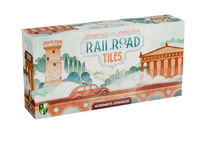 Horrible Games Railroad Tiles Monuments rozšíření deskové hry