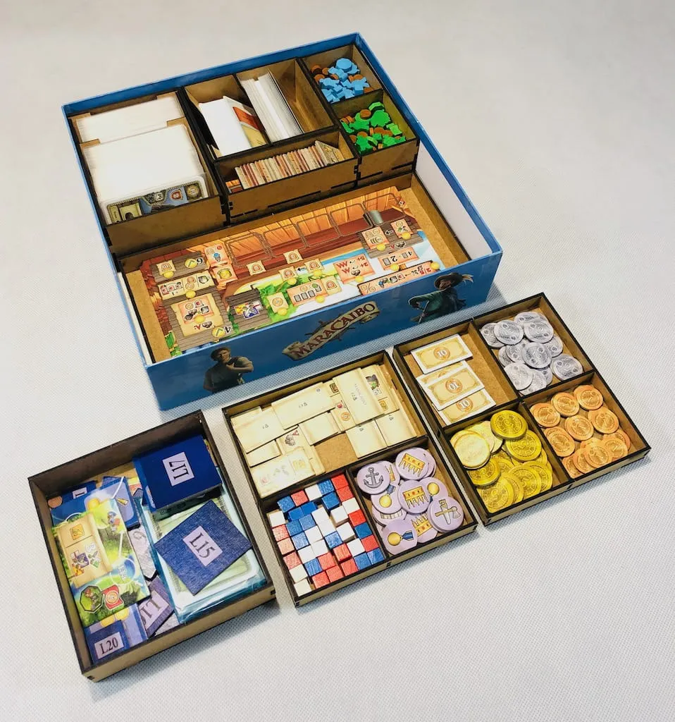 Geek Mod Insert do hry Maracaibo HDF organizer na karty
