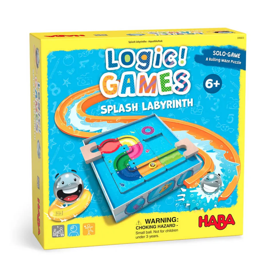 Logic Games Splash Labyrinth logická hra kuličkový labyrint