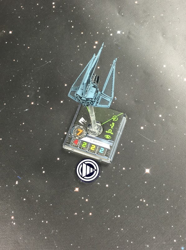 Geek Mod X-Wing žeton maskování akrylový 1 ks