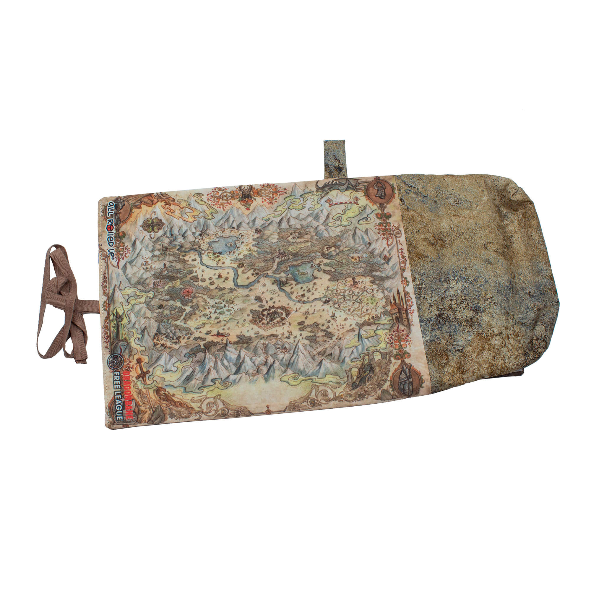 All Rolled Up Misty Vale Map Dragonbane taška na kostky