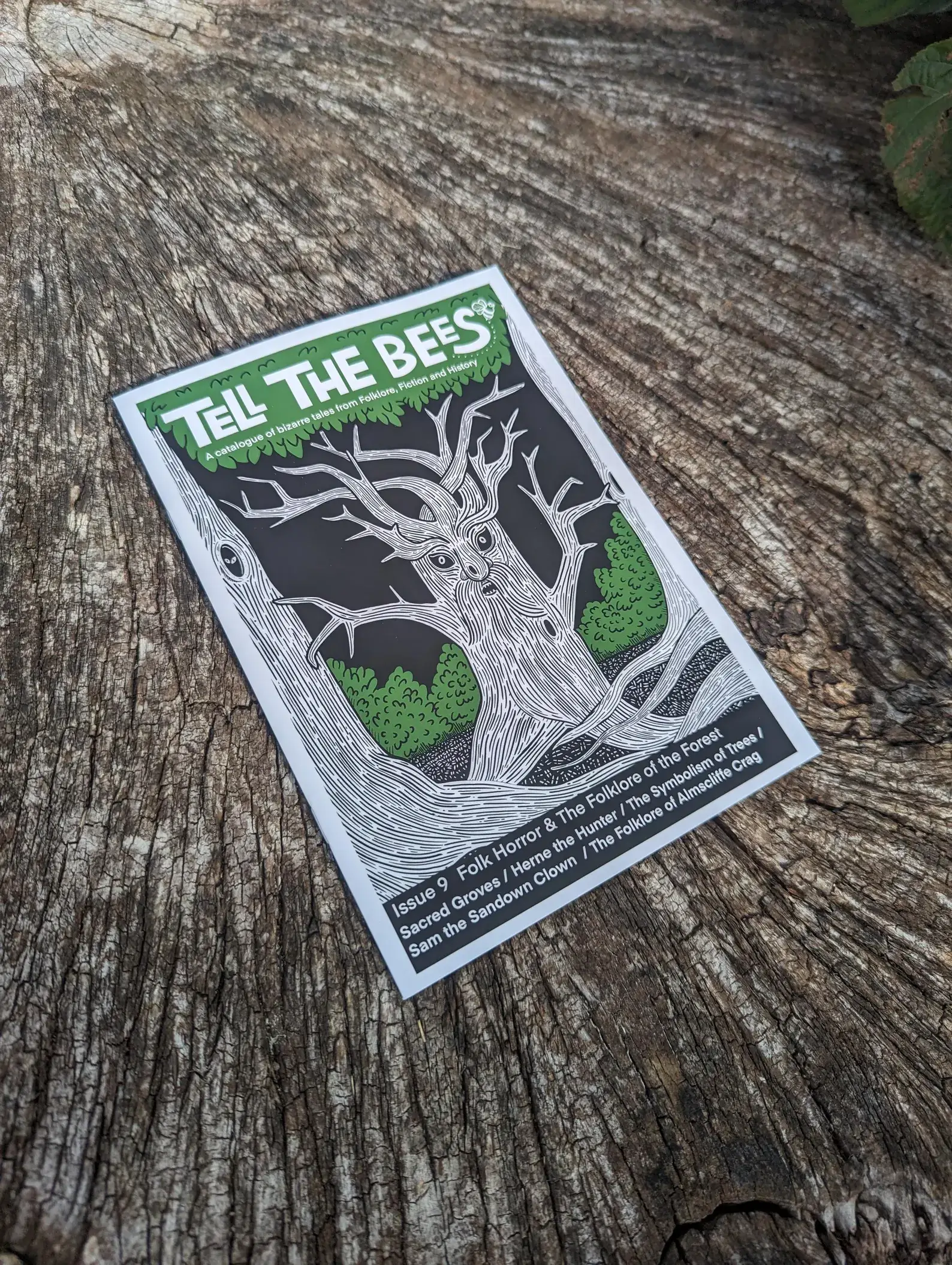 Tell the Bees 9 Folk Horror zin A5 32 stran