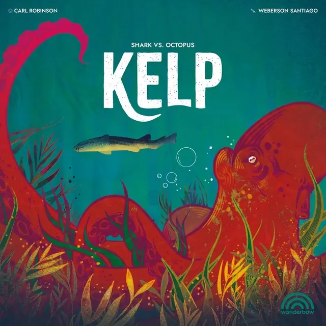 All Rolled Up Kelp Shark vs Octopus desková hra pro 2