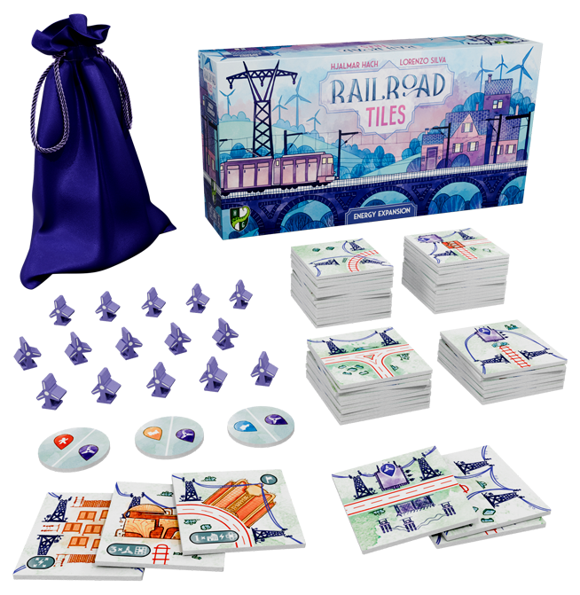 Horrible Games Railroad Tiles Energy Expansion rozšíření