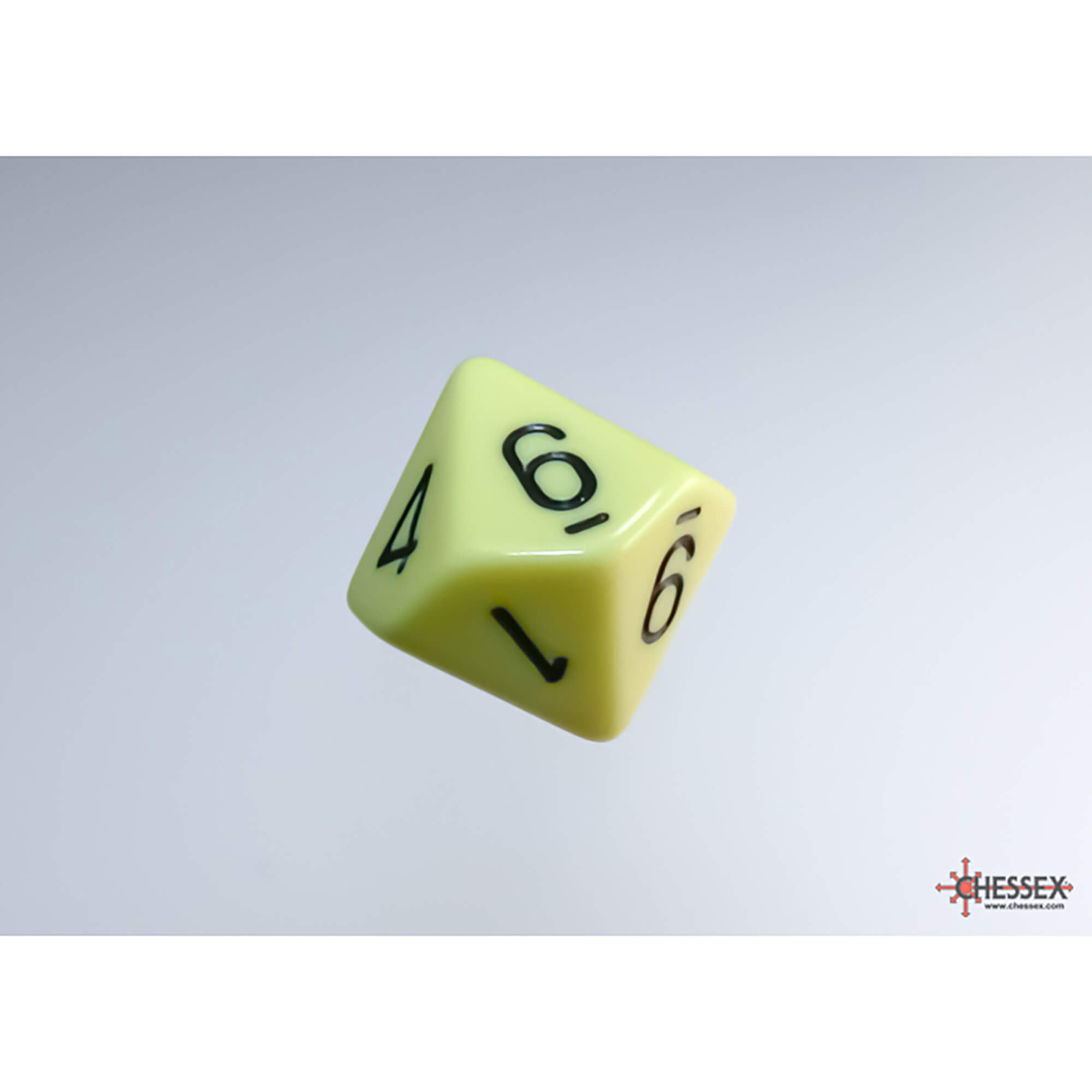 Chessex Opaque D10 Pastel Yellow kostky 10 ks