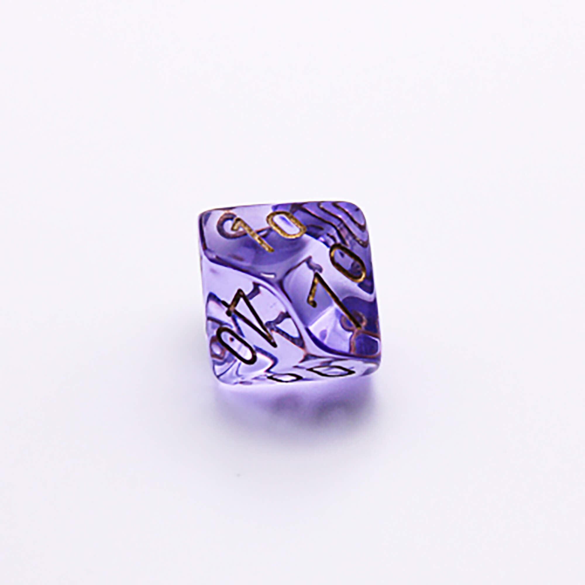 Chessex Lab Dice Wave 7 sada kostek 8 ks levandulová