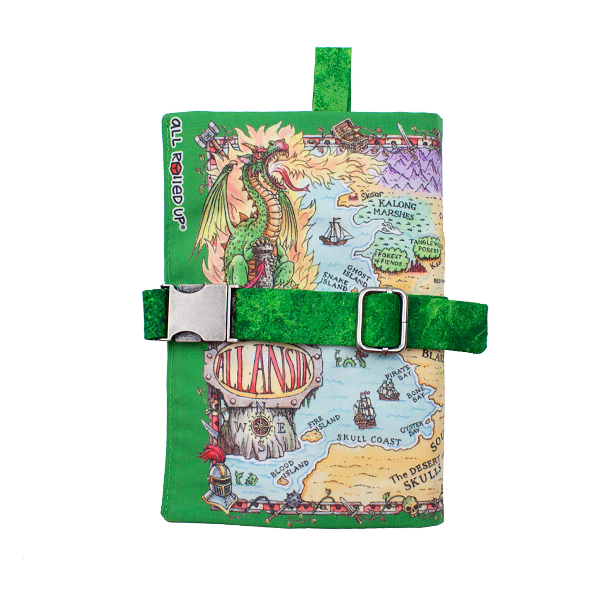 All Rolled Up Allansia Map pouzdro Fighting Fantasy