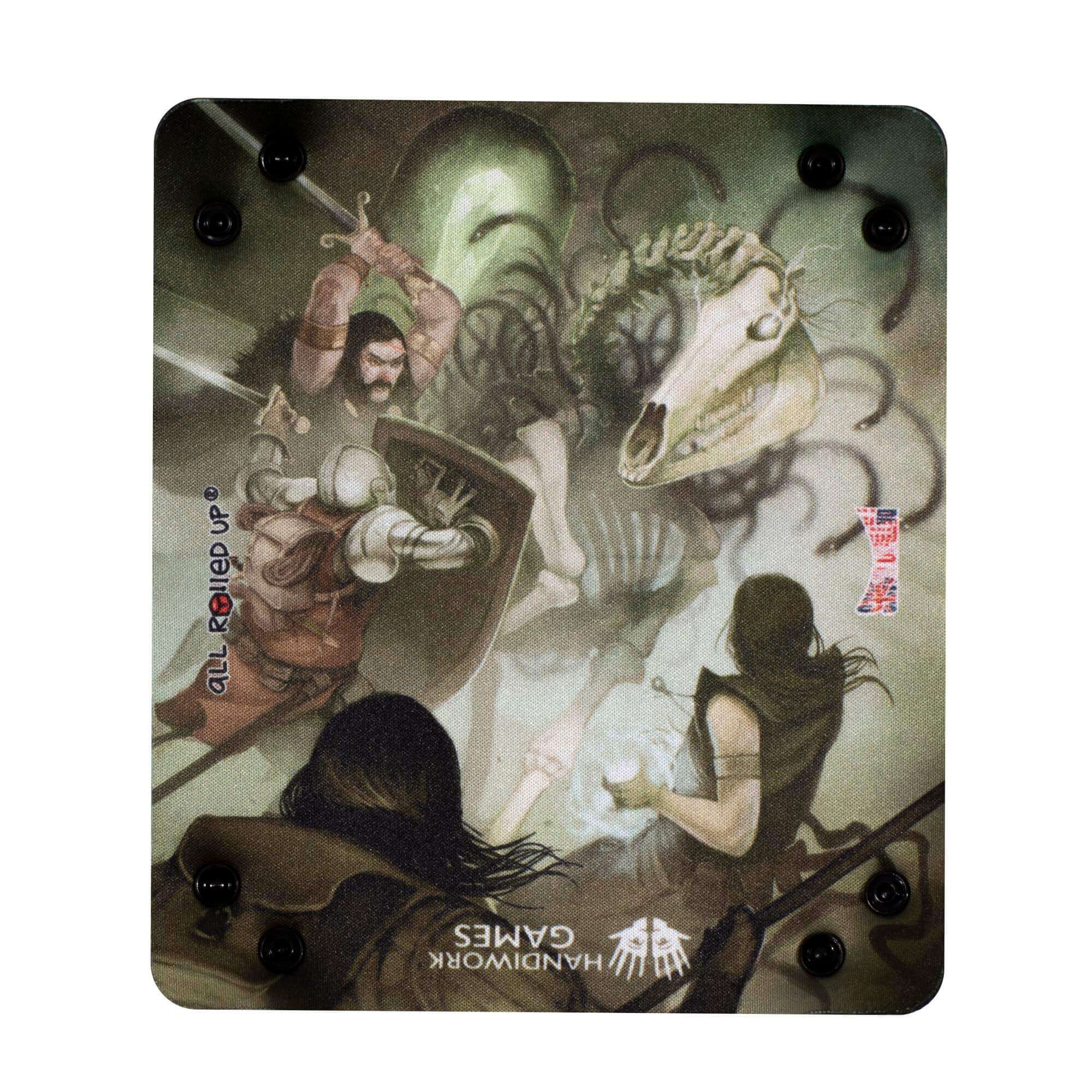 All Rolled Up Horse Devil skládací dice tray