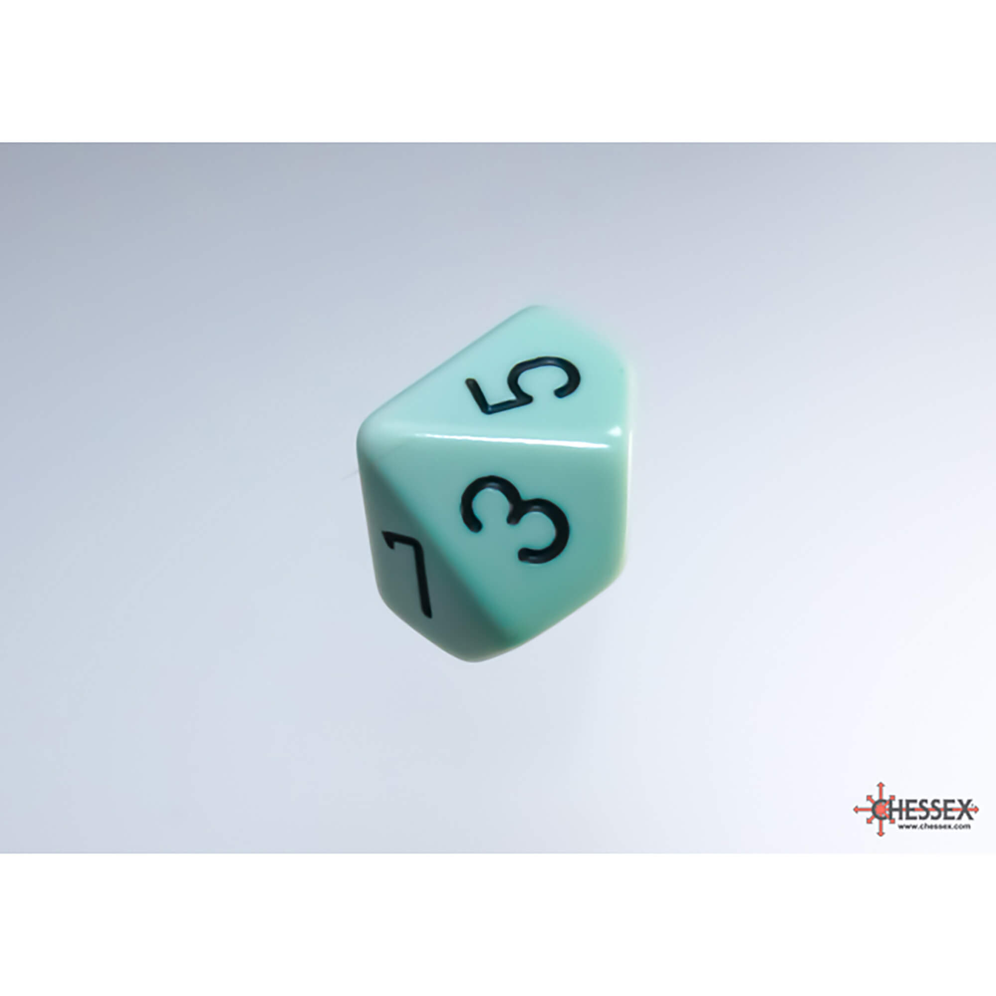 Chessex Opaque D10 sada kostek 10 ks pastel green