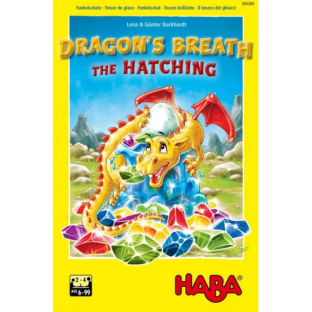 Dragon's Breath The Hatching dětská desková hra HABA