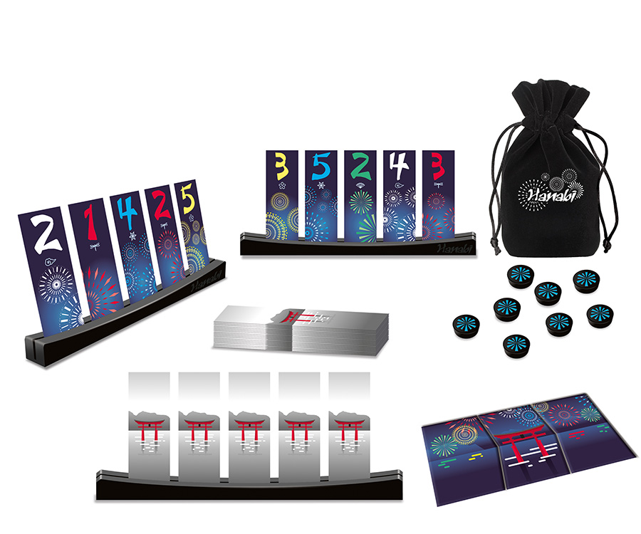 Cocktail Games Hanabi Grands Feux karetní hra kooperativní