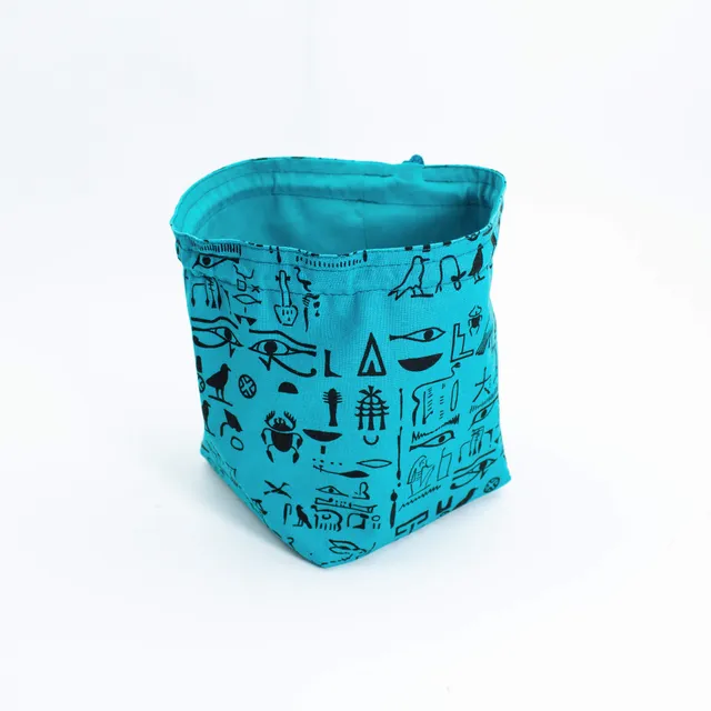 All Rolled Up ARU of Holding Hieroglyphs Teal pytlík na kostky