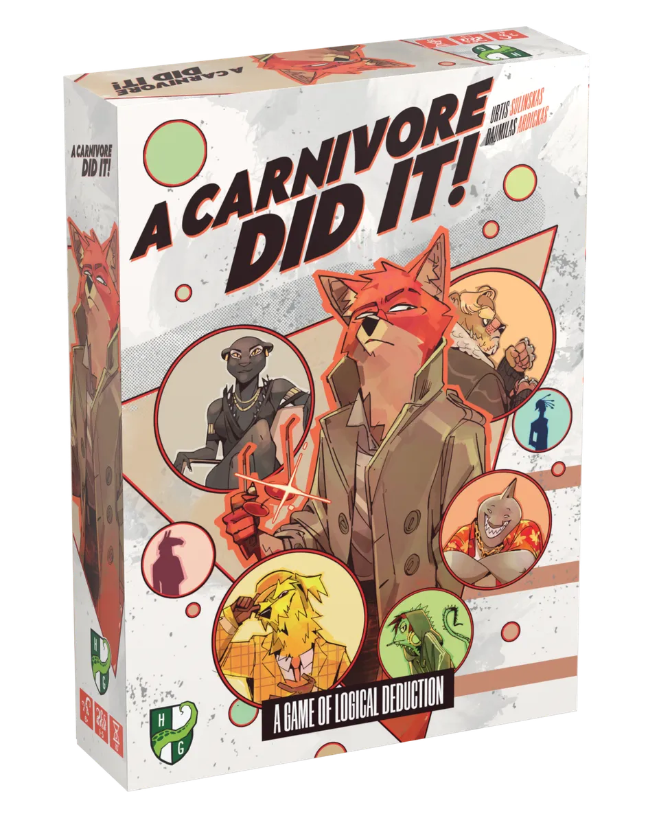 Horrible Games A Carnivore Did It! detektivní hra