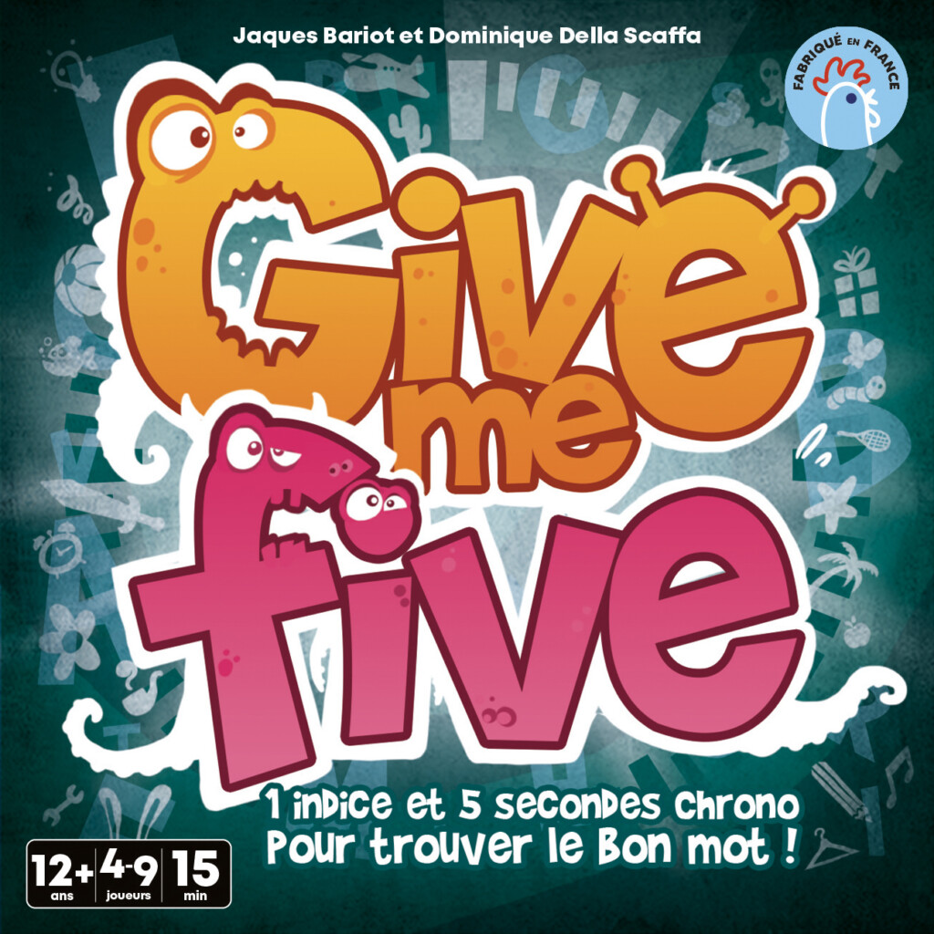 Cocktail Games Give Me Five slovní párty hra