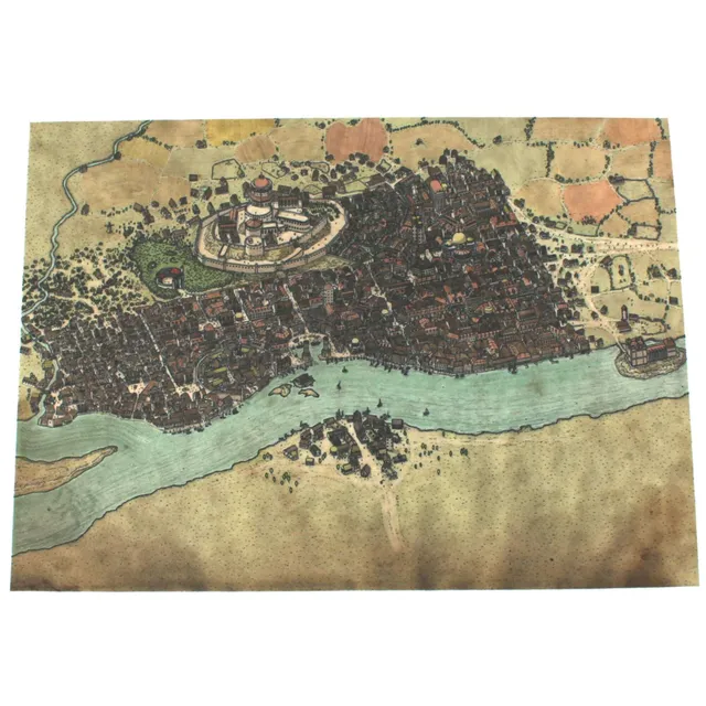 All Rolled Up Symbaroum Yndaros mapa A3 velvet