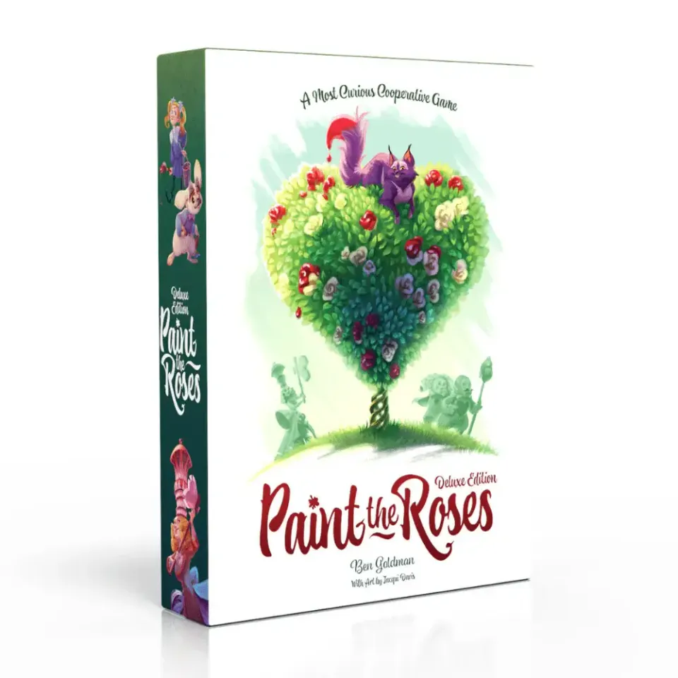 All Rolled Up Paint the Roses Deluxe kooperativní desková hra