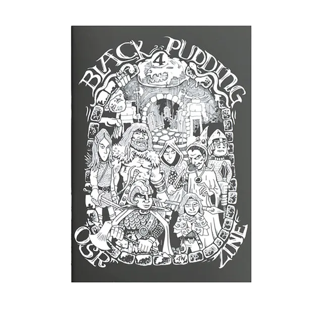 Square Hex Black Pudding Issue 4 magazín OSR pravidla
