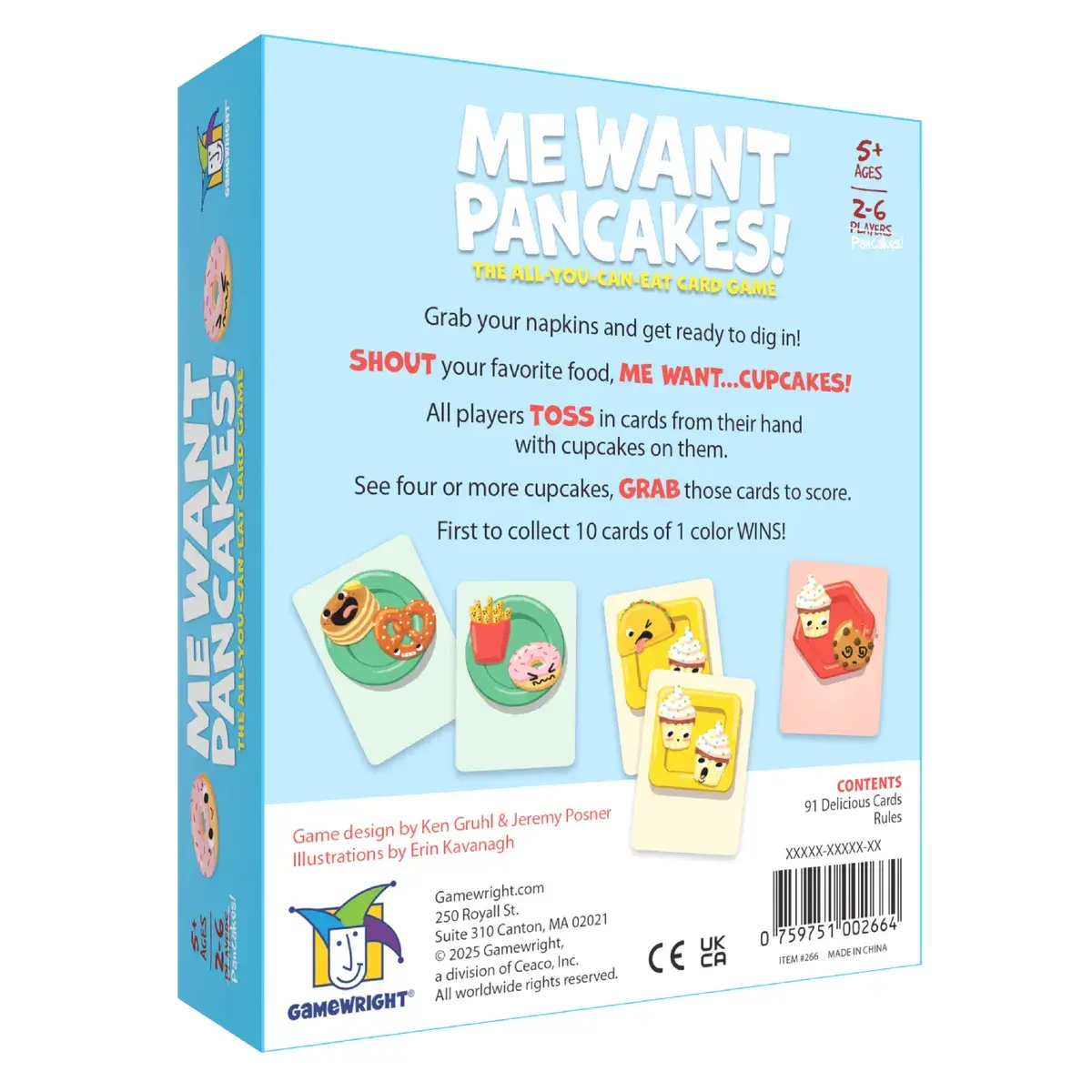 All Rolled Up Me Want Pancakes karetní hra