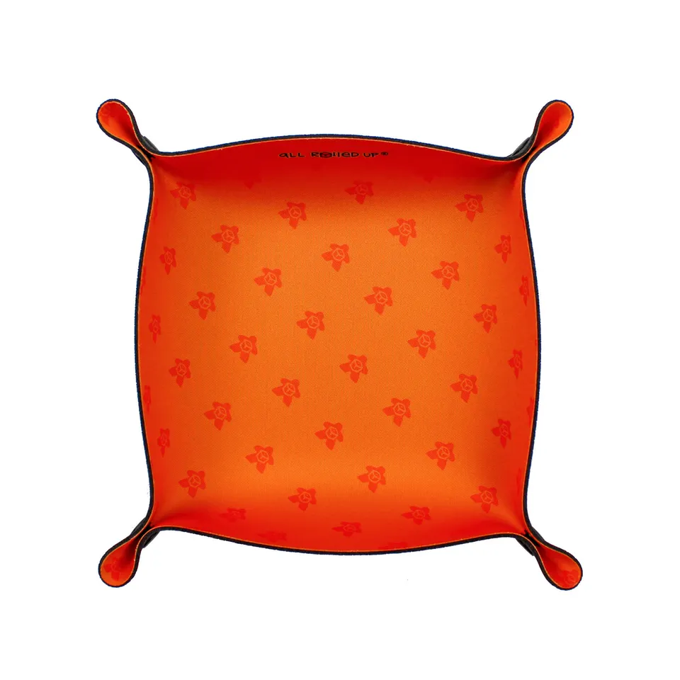 All Rolled Up Meeple Orange skládací kostkovnice oranžová