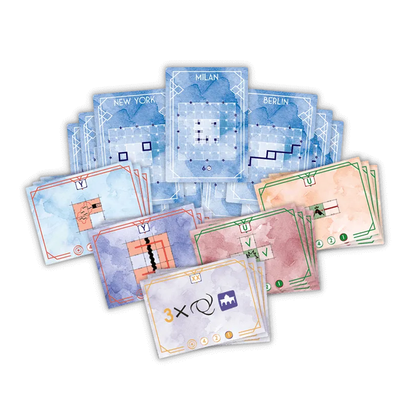 Horrible Games Railroad Ink Additional Cards Pack karty navíc