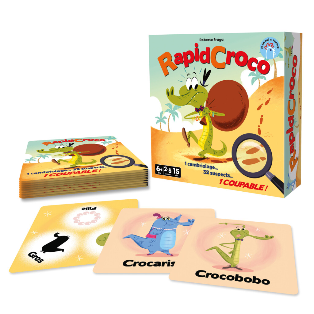 Cocktail Games Rapidcroco postřehová hra 32 krokodýlů